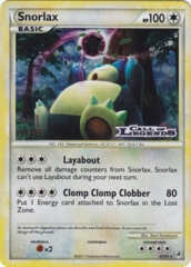 Snorlax 33/95 Cosmos Holo STAFF Promo - Call of Legends Prelease